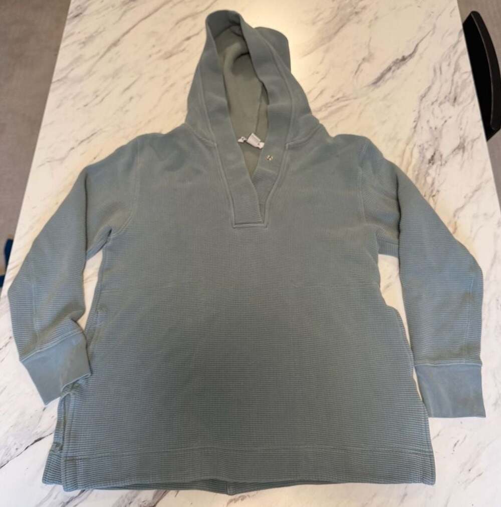 Athleta Coaster Luxe Waffle Hoodie XS